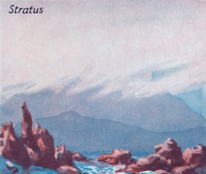 Stratus - Kymmeniä tärkeimmistä pilvimuodoista taivaalla, 1935 tekijältä Unbekannt
