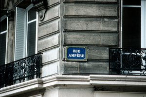 Katukyltti, Rue Ampere, Pariisi, Ranska tekijältä Unbekannt
