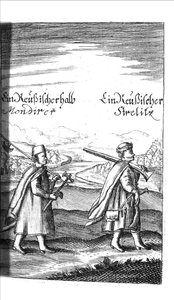 Streltsy: Georg Adam Schleissing These by the Czaaren in Reussland Ivan and Peter Alexewiz, 1693 tekijältä Unbekannt