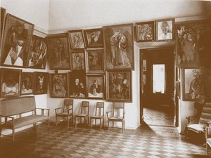 Tutkimus, joka tunnetaan nimellä Picasso Room Shchukinsin talossa tekijältä Unbekannt