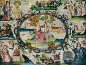 Kantotyökuva, Jaakobin aika, c1615 tekijältä Unbekannt