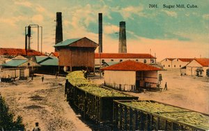 Sokeritehdas, Kuuba, 1913 tekijältä Unbekannt