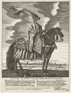 Sulttaani Ahmed III 1673-1736, 1710 tekijältä Unbekannt