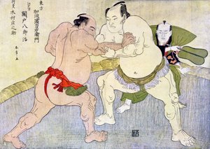 Sumopainijat, 1897 tekijältä Unbekannt