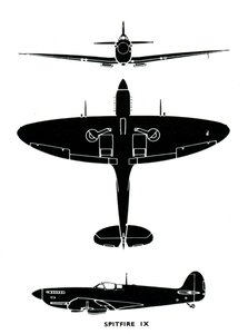 Supermarine Spitfire Mk IX, 1941 tekijältä Unbekannt
