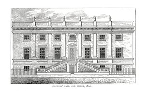Surgeons Hall, Old Bailey, 1800 tekijältä Unbekannt
