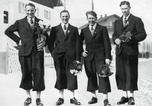 Ruotsin hiihtomaajoukkue, talviolympialaiset, Garmisch-Partenkirchen, Saksa, 1936 tekijältä Unbekannt