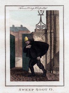Sweep Soot O, Foundlingin sairaala, Lontoo, 1805 tekijältä Unbekannt