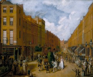 "Sweeps" Day Upper Lisson Streetillä, Paddingtonissa, 1830-luvun lopulla tekijältä Unbekannt