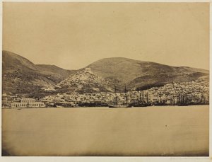 Syros, Levantin kaupan keskus, n. 1850-luku. tekijältä Unbekannt