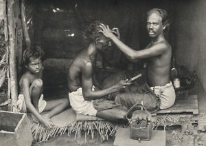 Tamulischer Barbier, 1926 tekijältä Unbekannt