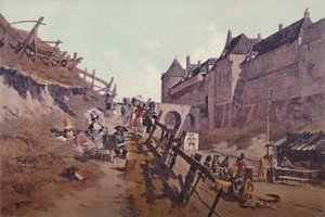 Target Practice Dieppe 1795, 1896 tekijältä Unbekannt