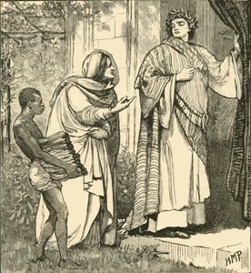 Tarquinius ja Sibylla, 1890. tekijältä Unbekannt