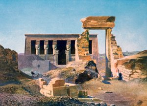 Hathorin temppeli, Dendera, Egypti, 1900-luku tekijältä Unbekannt