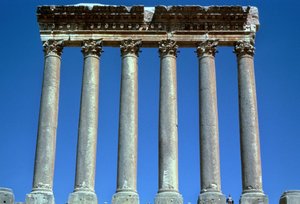 Heliopolitan Zeuksen temppeli, Baalbek, Libanon, 10-249 jKr tekijältä Unbekannt