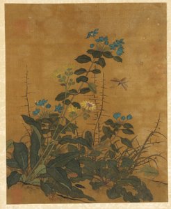 Kymmenen kuvaa kukista, hedelmistä ja linnuista, Ming-dynastia, 1368-1644. tekijältä Unbekannt