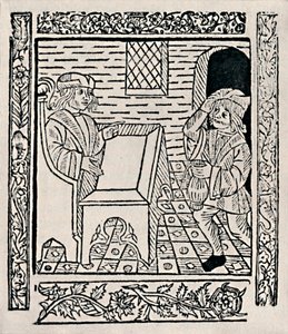 Vuokralainen maksaa vuokraa, 1523, 1903 tekijältä Unbekannt