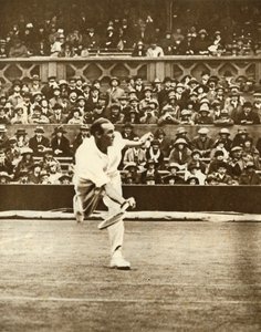Tennisottelu Wimbledonin keskikentällä, 1930-luku, 1935. tekijältä Unbekannt
