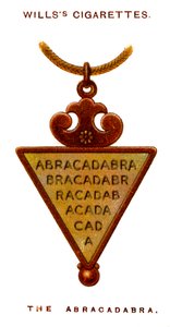 Abracadabra, 1923 tekijältä Unbekannt