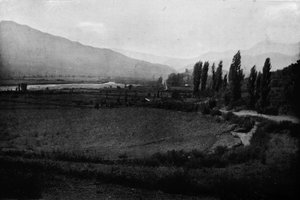 Aconcaguan laakso, yksi ensimmäisistä viljellyistä, 1911 tekijältä Unbekannt