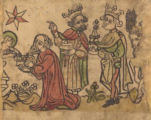 The Adoration of the Magi, n. 14001430. tekijältä Unbekannt