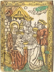 The Adoration of the Magi, n. 14701480. tekijältä Unbekannt