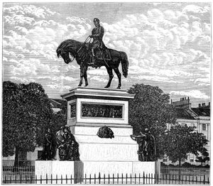 Albert Memorial, Charlotte Square, Edinburgh, 1900 tekijältä Unbekannt
