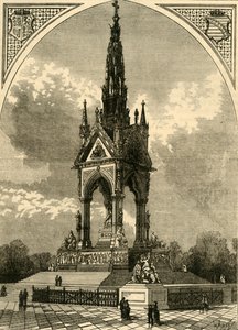 Albert Memorial, c1876. tekijältä Unbekannt