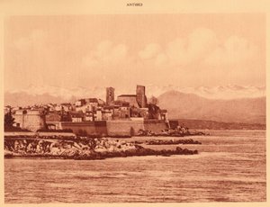 Alppien harju ja Antibes, 1930. tekijältä Unbekannt