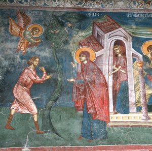 Ilmoitus Pyhälle Annalle, 1300-luku tekijältä Unbekannt