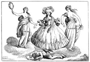 Devonshiren herttuattaren apoteoosi, 1784 tekijältä Unbekannt