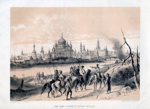 Vassilian armeija ennen Moskovaa, 1800-luku tekijältä Unbekannt