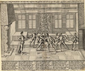 Guisen herttuan salamurha, 1588 tekijältä Unbekannt