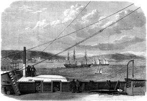 Atlantin lennätinretkikunta, Content Bay, Newfoundland, 1866 tekijältä Unbekannt