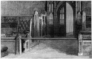 The Bar of the House of Commons, Westminster, Lontoo, 1800-luku tekijältä Unbekannt