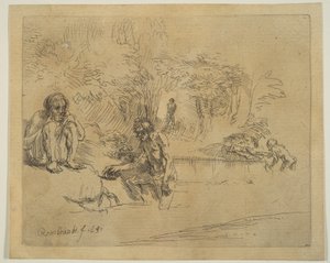 Uimarit, 1651. tekijältä Unbekannt