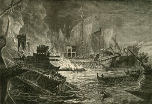 Actiumin taistelu, 1890. tekijältä Unbekannt