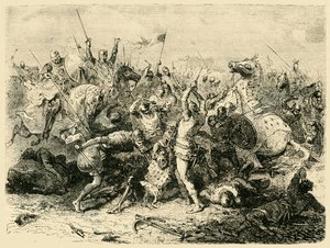 Bouvinesin taistelu, 1214, 1890. tekijältä Unbekannt
