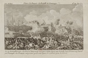 Jemappesin taistelu, 1792. tekijältä Unbekannt