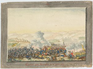 Kulevitsan taistelu 11.6.1829,1829 tekijältä Unbekannt