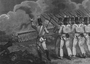 Vittorian taistelu, 21. kesäkuuta - 1813, 1800-luku. tekijältä Unbekannt