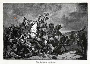 Spursin taistelu, 1882 tekijältä Unbekannt