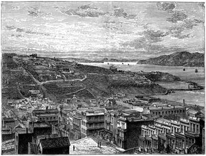 San Franciscon lahti, Amerikka tekijältä Unbekannt