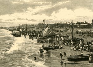 The Beach, Yarmouth, 1898. tekijältä Unbekannt