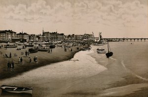 The Beach, Yarmouth, 1880. tekijältä Unbekannt