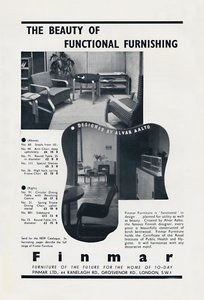 Toimivan sisustuksen kauneus - Finmar, 1939 tekijältä Unbekannt