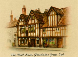 Musta joutsen, Peasholme Green, York, 1936. tekijältä Unbekannt