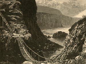 Silta, Carrick-A-Rede, 1898. tekijältä Unbekannt