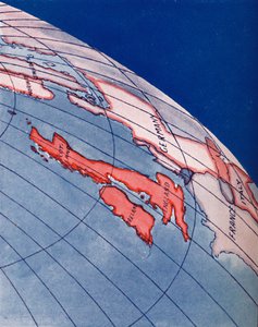 Brittisaaret ja Pohjois-Eurooppa klo 18 juhannuspäivänä, 1935 tekijältä Unbekannt