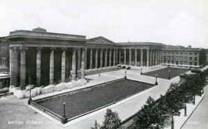 British Museum, Great Russell Street, Lontoo, 1900-luku tekijältä Unbekannt